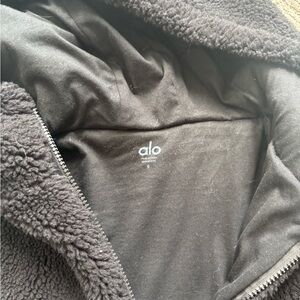 Alo Black Fleece Jacket